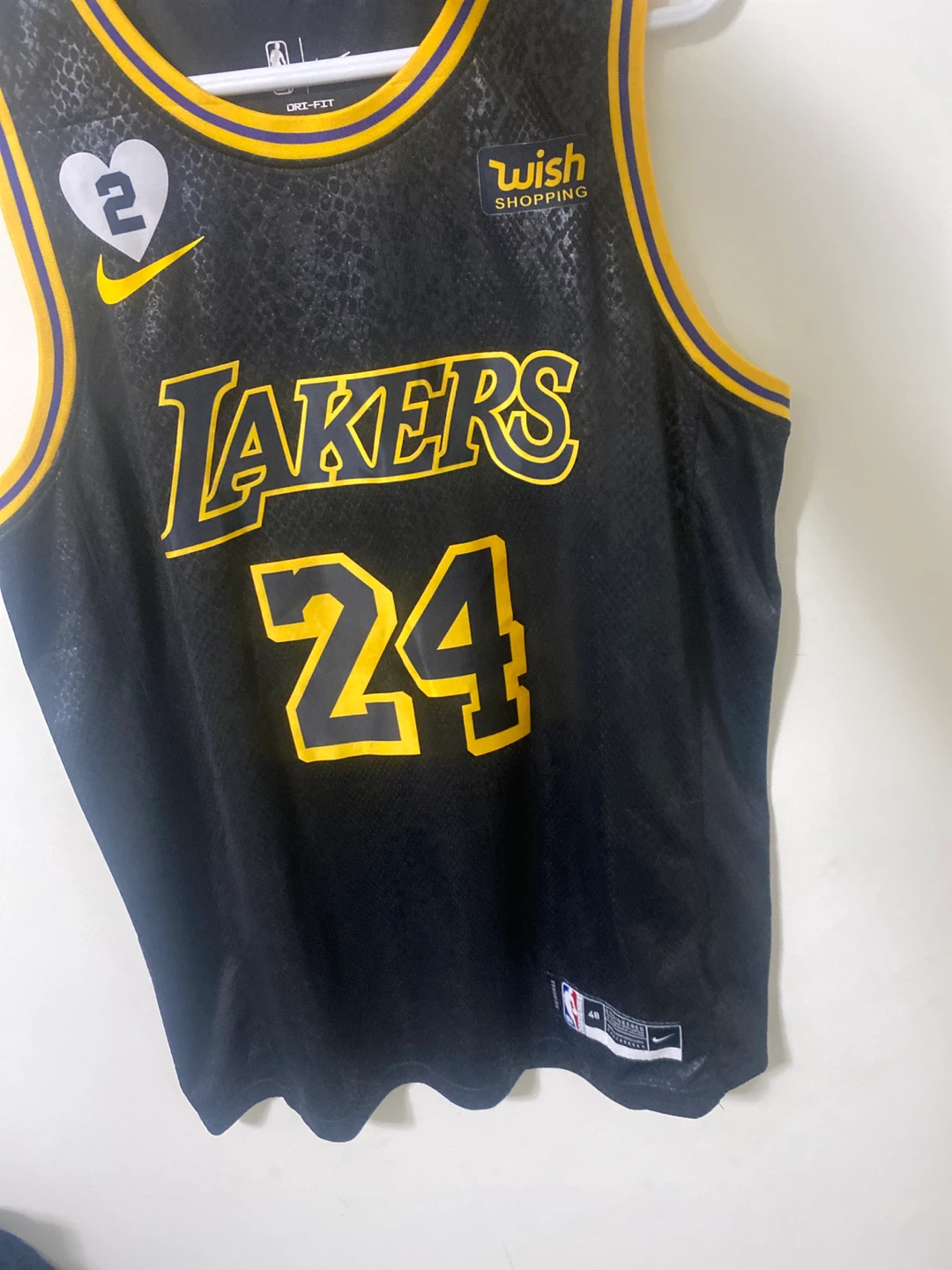 Nike Lakers Kobe Bryant Jersey Size 48
