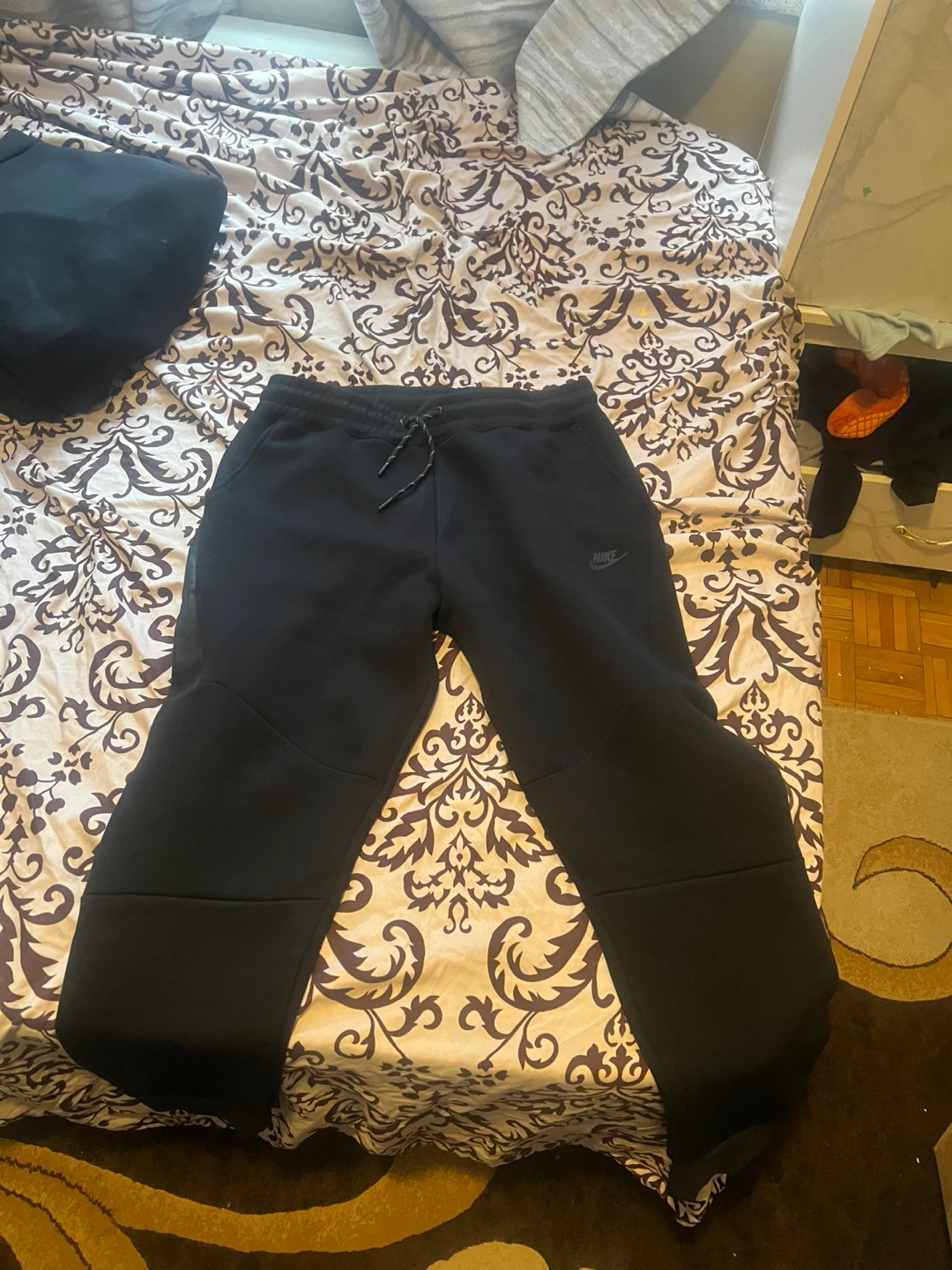 New Nike Tech Fleece Black Set - photo 2