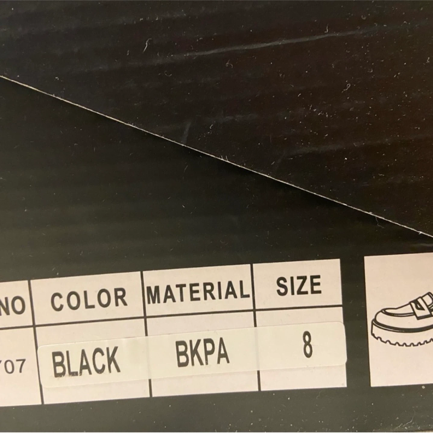 Fashion Nova Black Loafers - Size 8 - photo 4