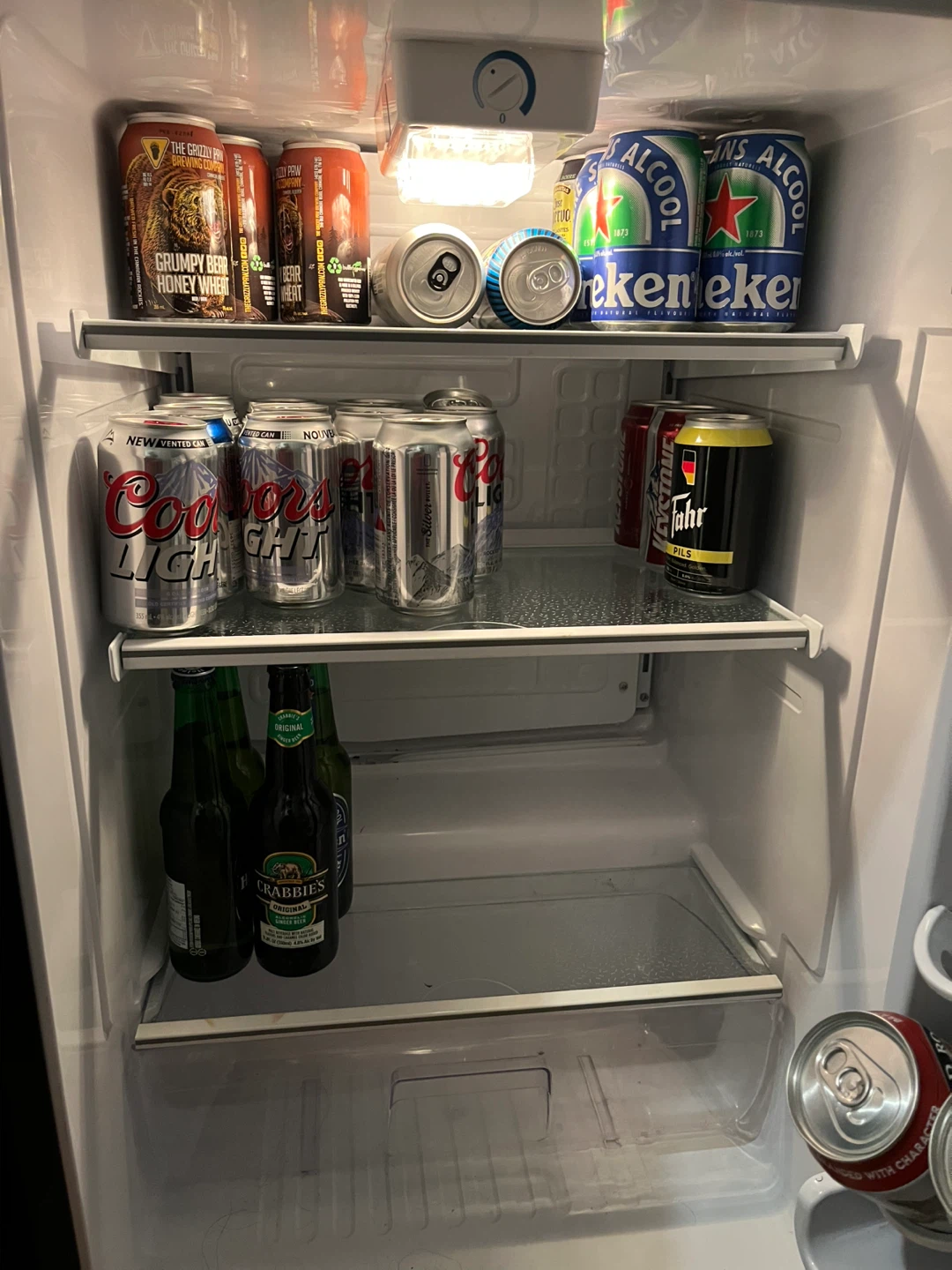 Danby Designer Mini Fridge, 4.4 CuFt. Stainless Look - photo 3