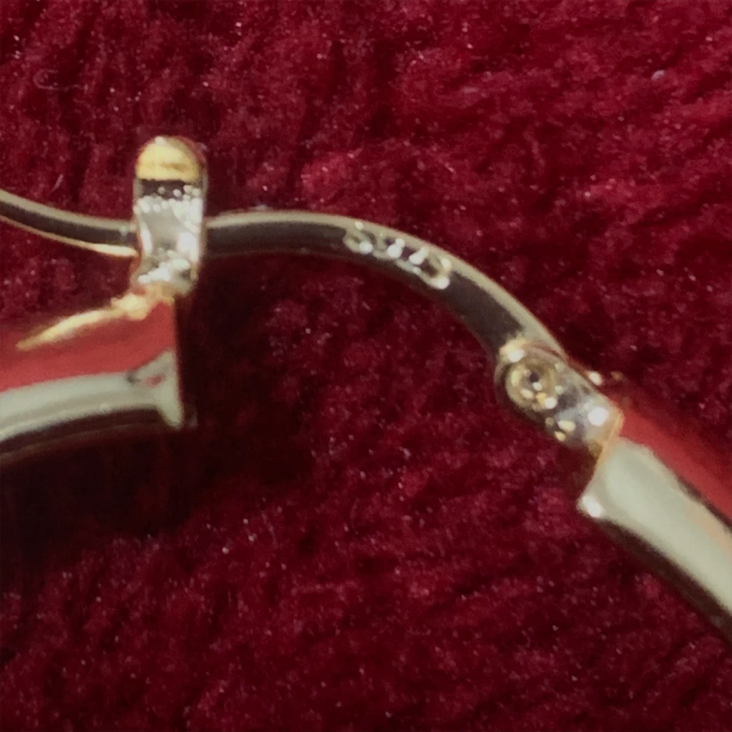 Youngyue No.1 Gold Hoop Earrings - photo 3