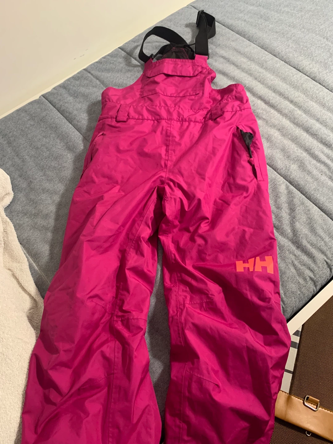 Helly Hansen Pink Ski Bib - Size M