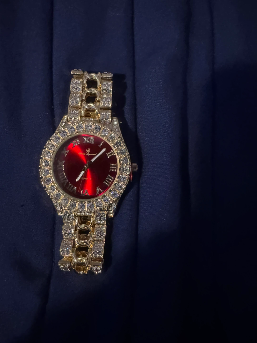 Gold & Red Watch - photo 3