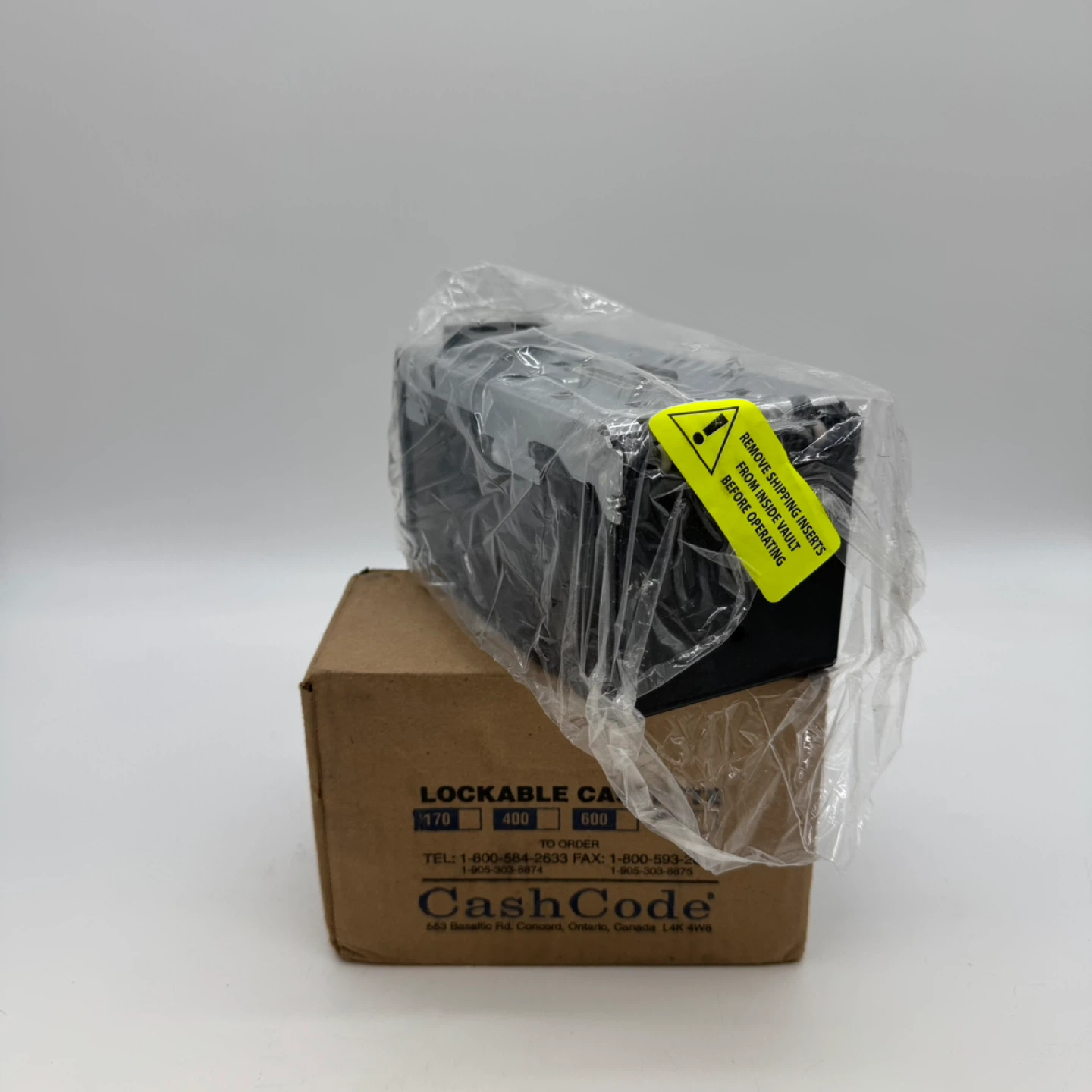 CashCode Lockable Cassette 170/400/600/1000 – New