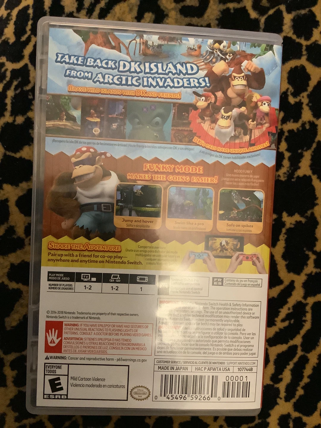 Donkey Kong Tropical Freeze (Nintendo Switch game) 🥕 - photo 3
