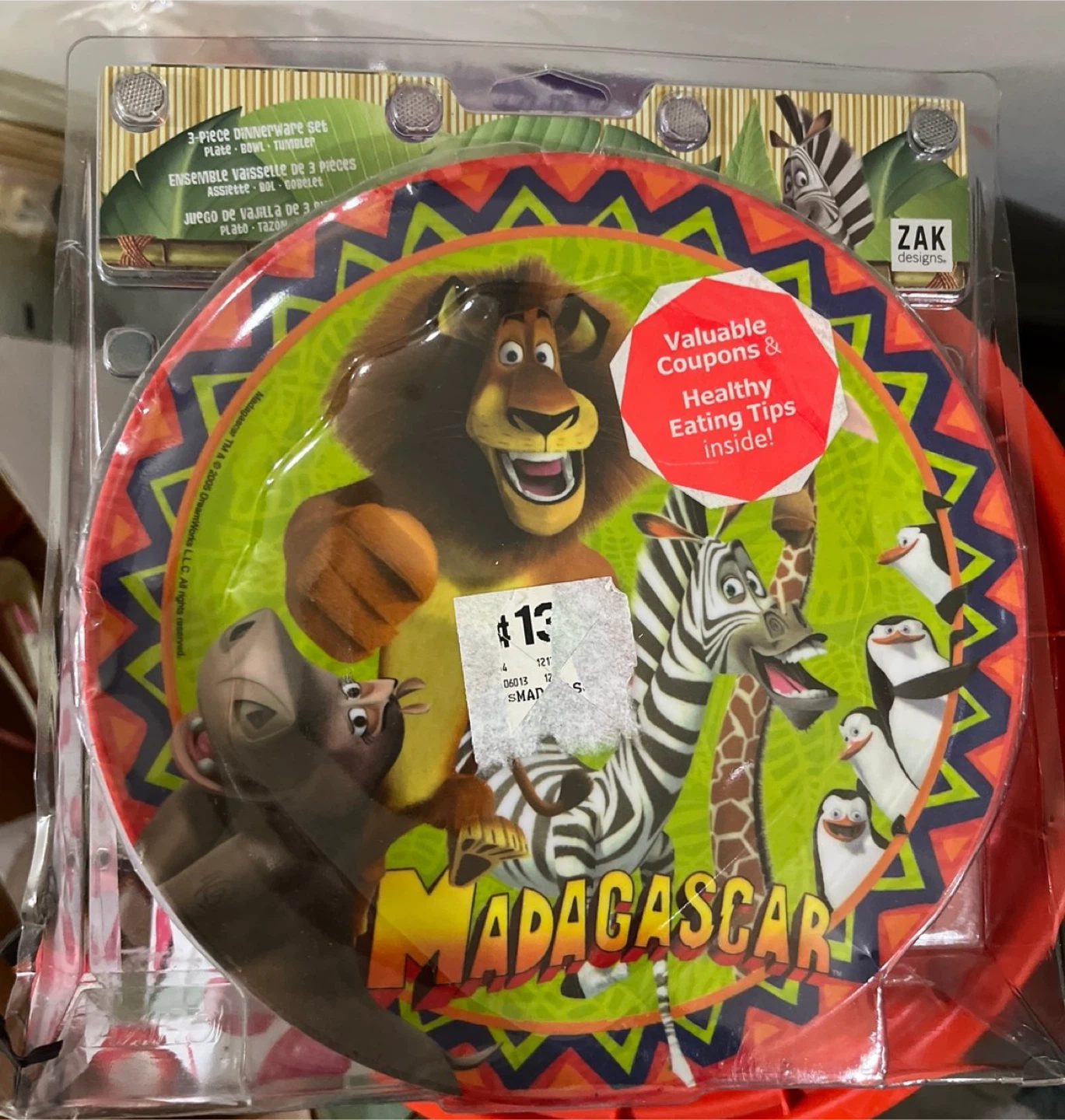 🥕Madagascar 3-Piece Dinnerware Set