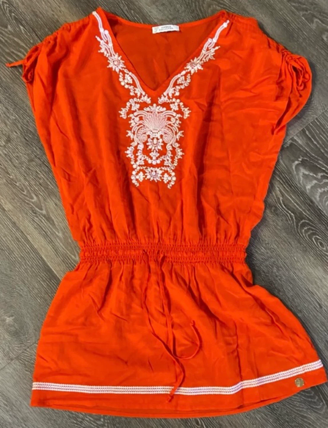 Versace Collection Orange Top/ Swimsuit Cove