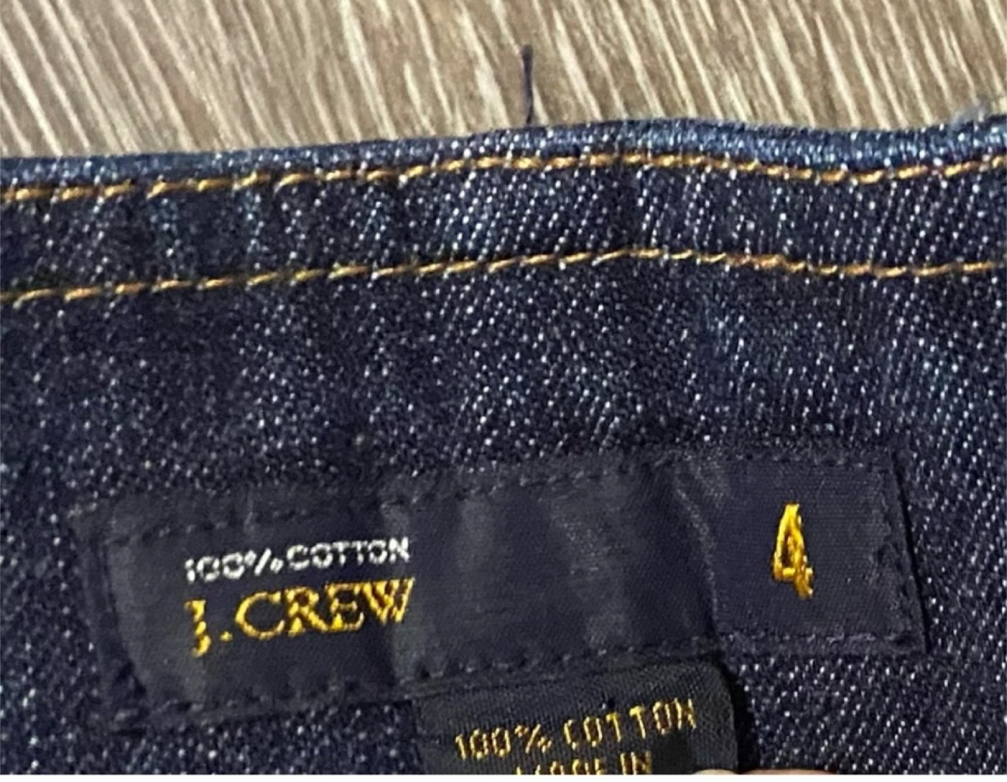 J. Crew Denim Strapless Dress - Size 4 - photo 2