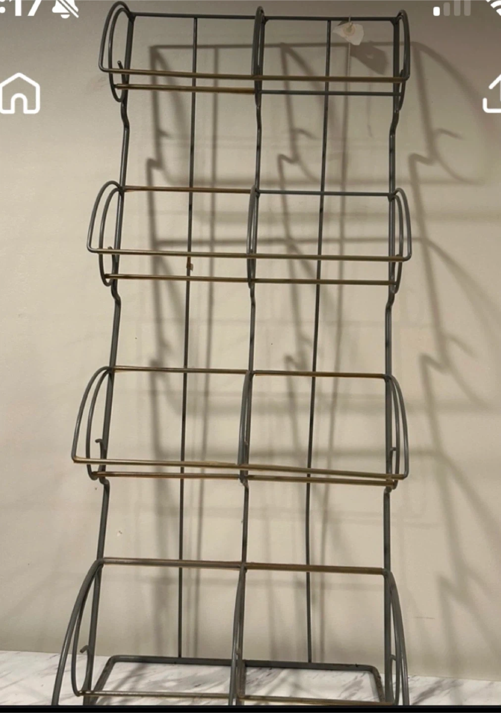 🥕Metal Rack to display small plants, media and various items - photo 3