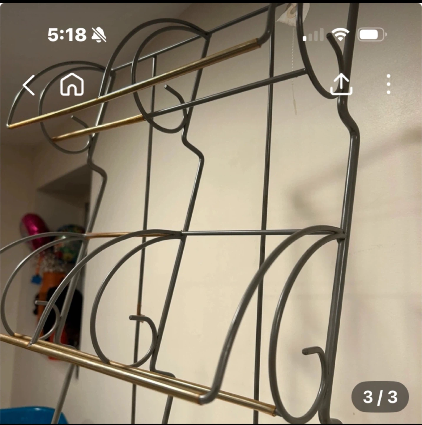 🥕Metal Rack to display small plants, media and various items - photo 2