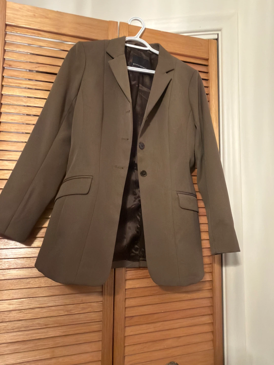Banana Republic Olive Green Blazer