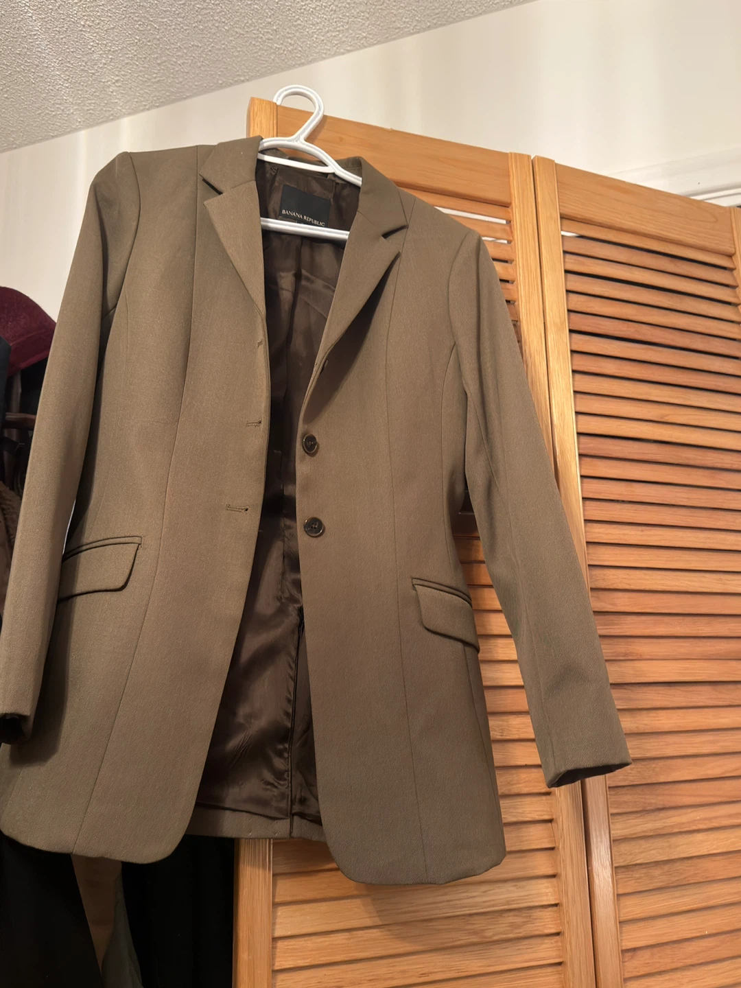 Banana Republic Olive Green Blazer - photo 2