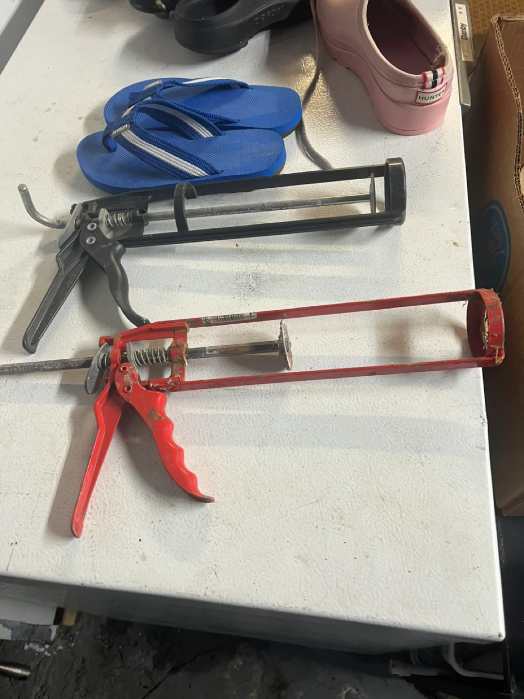 Caulk Guns - Red & Black
