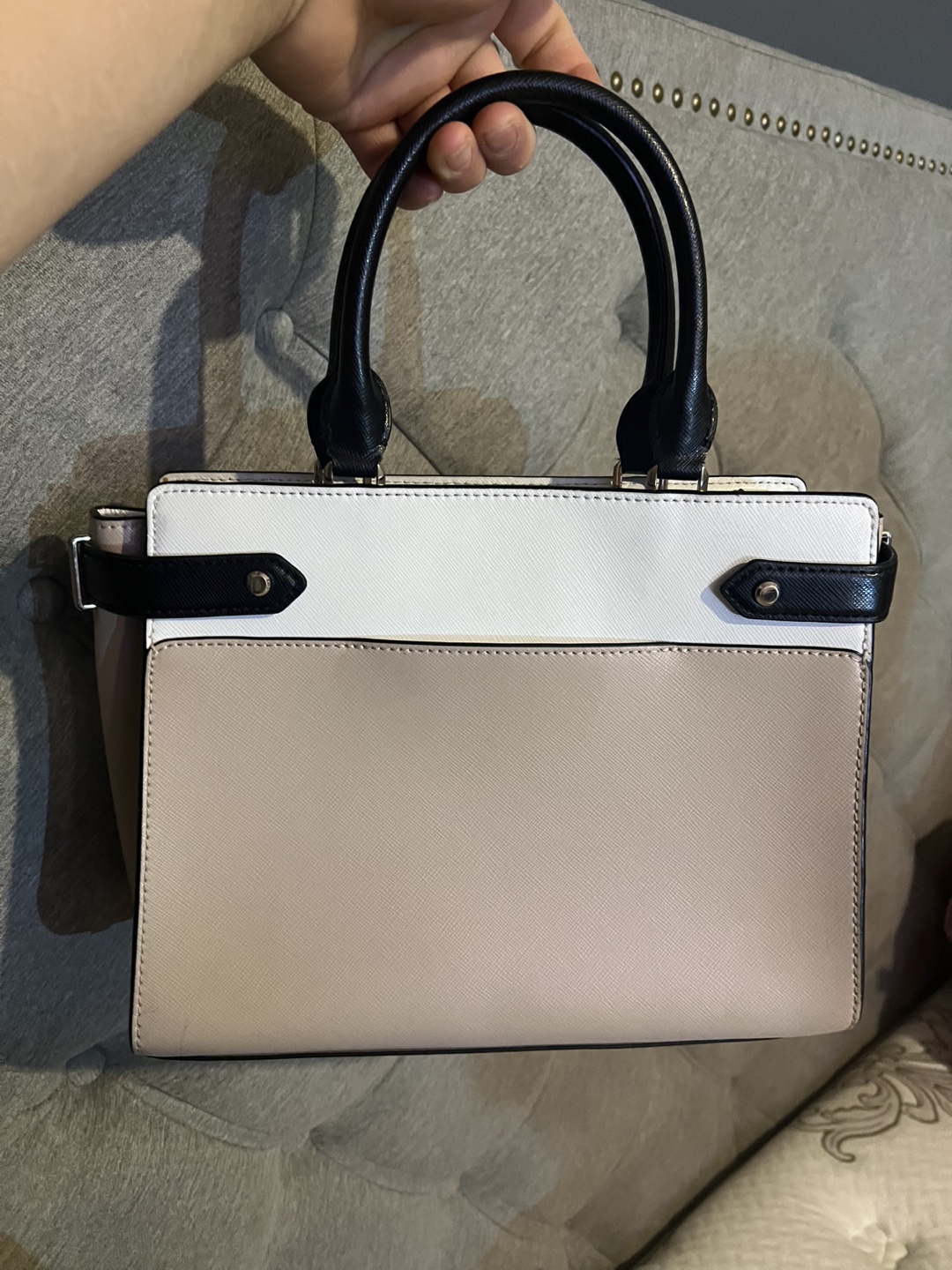 Kate Spade Satchel Handbag - Beige/White - photo 2