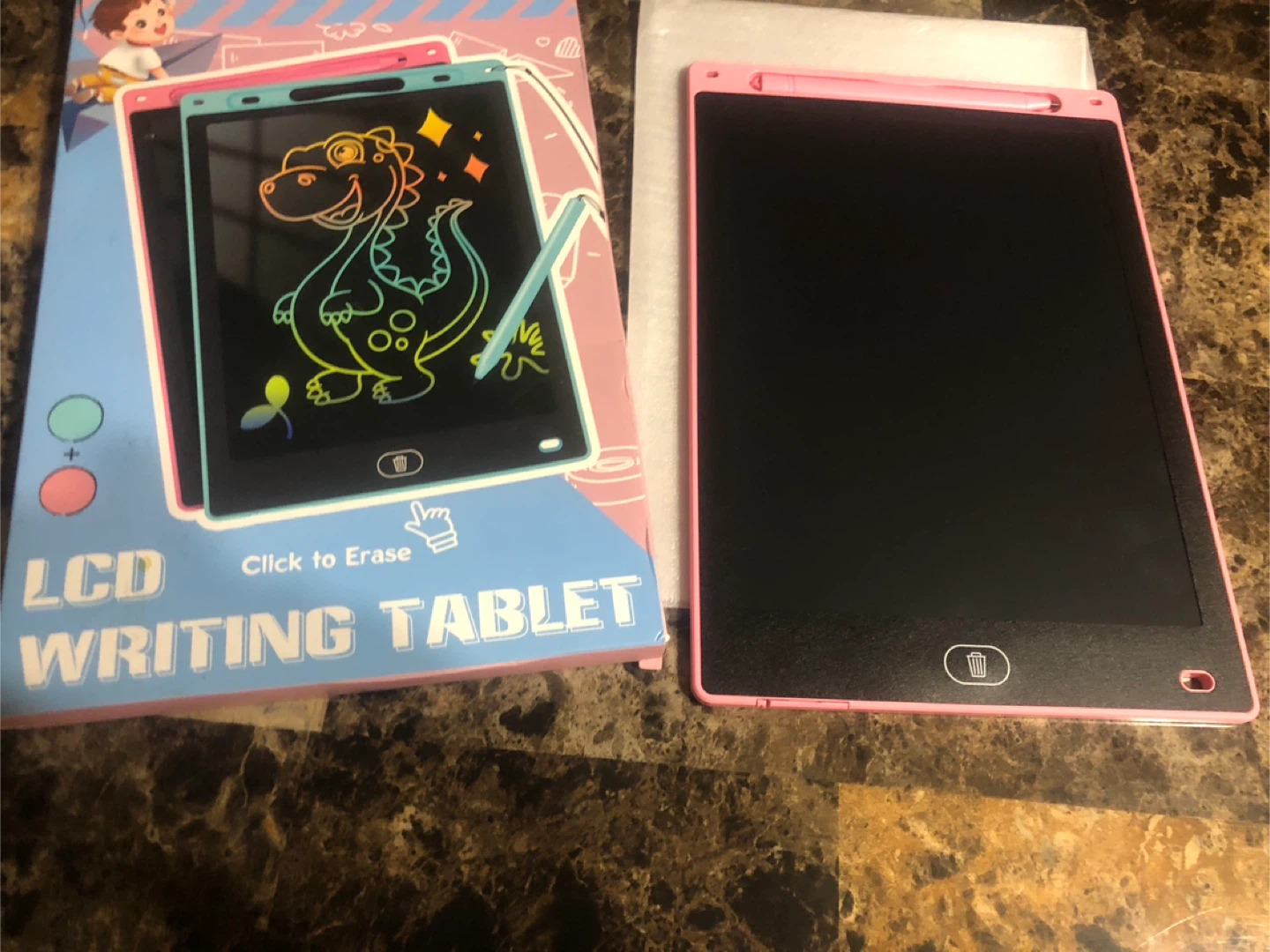 New-LCD Writing Tablet - Pink
