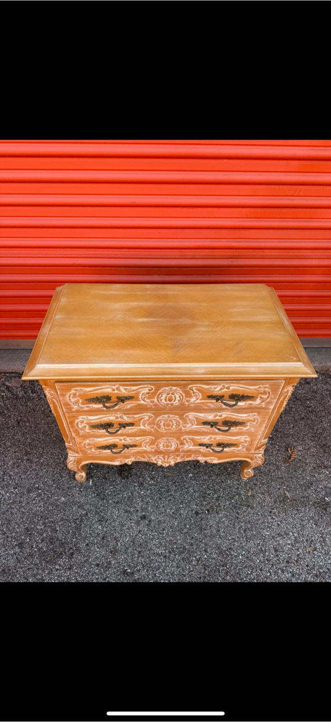 Vintage 3-Drawer Dresser French style design - photo 2