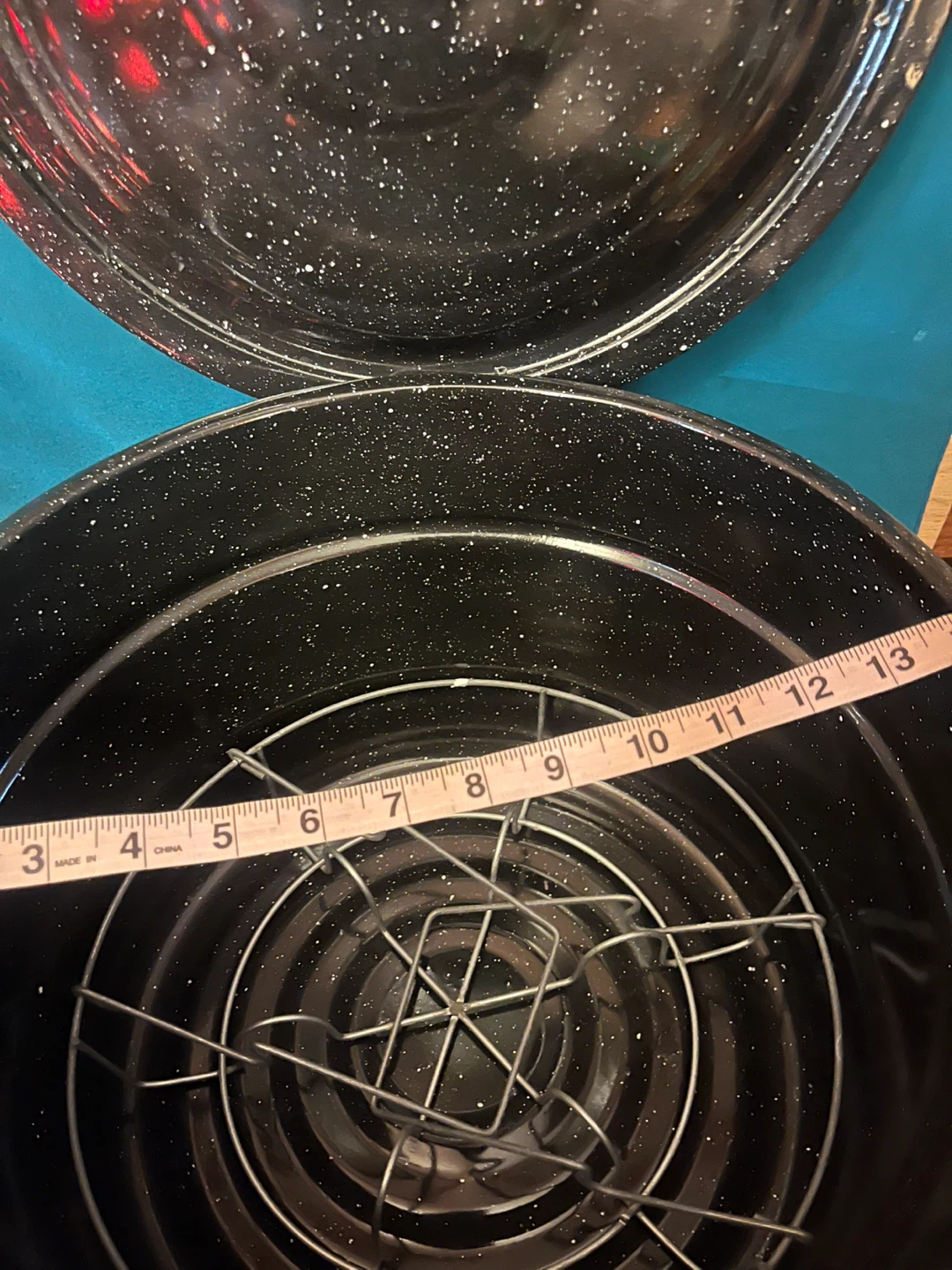 New Granite Ware Canning Pot with Rack and Lid - photo 4