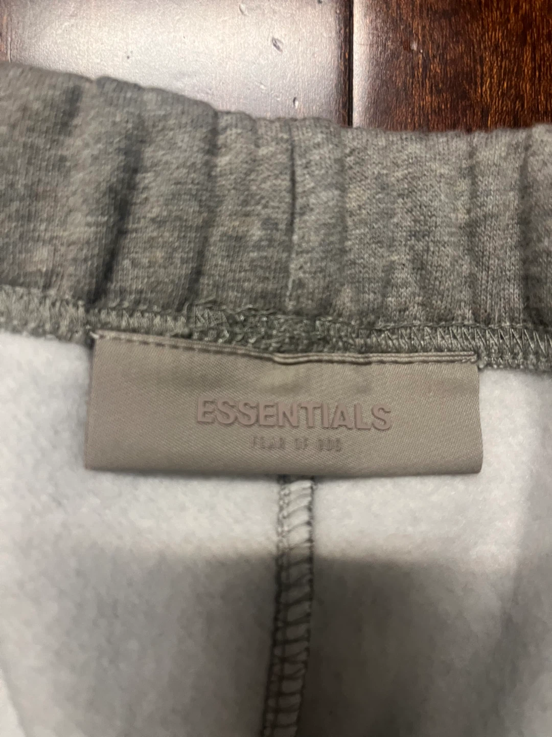New Essentials Fear of God Grey Sweatpants - photo 4