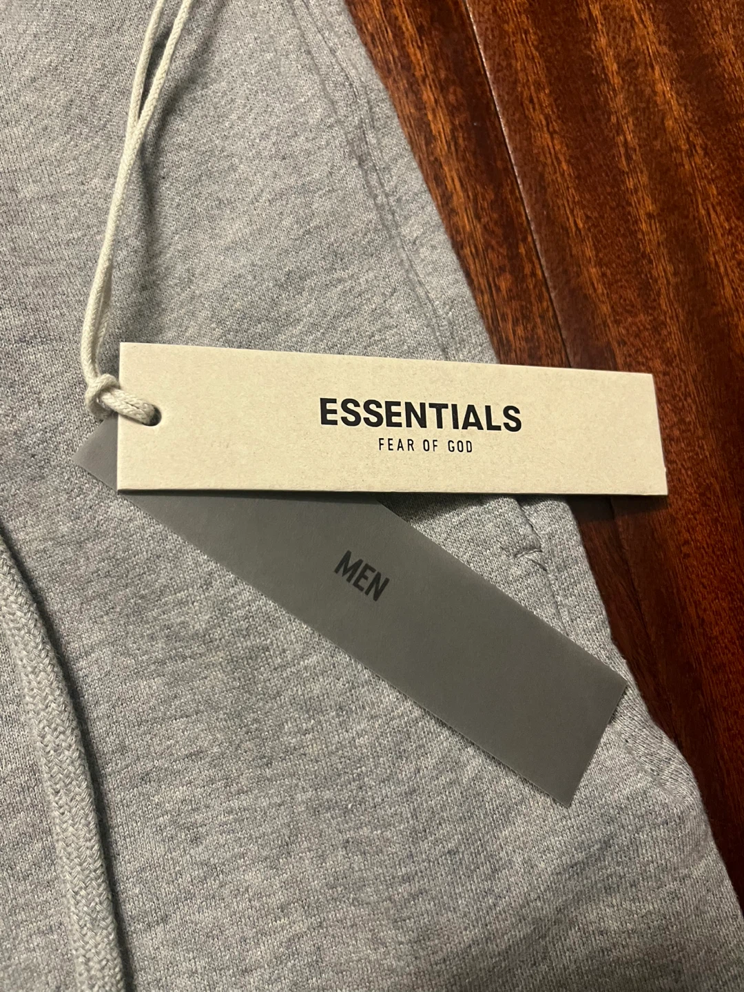 New Essentials Fear of God Grey Sweatpants - photo 3
