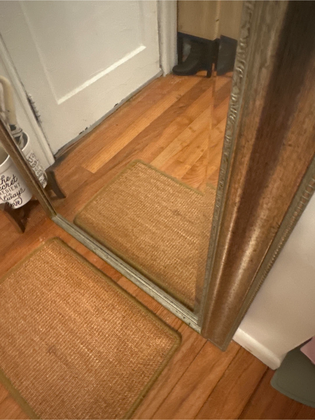 Silver Framed Mirror - photo 3