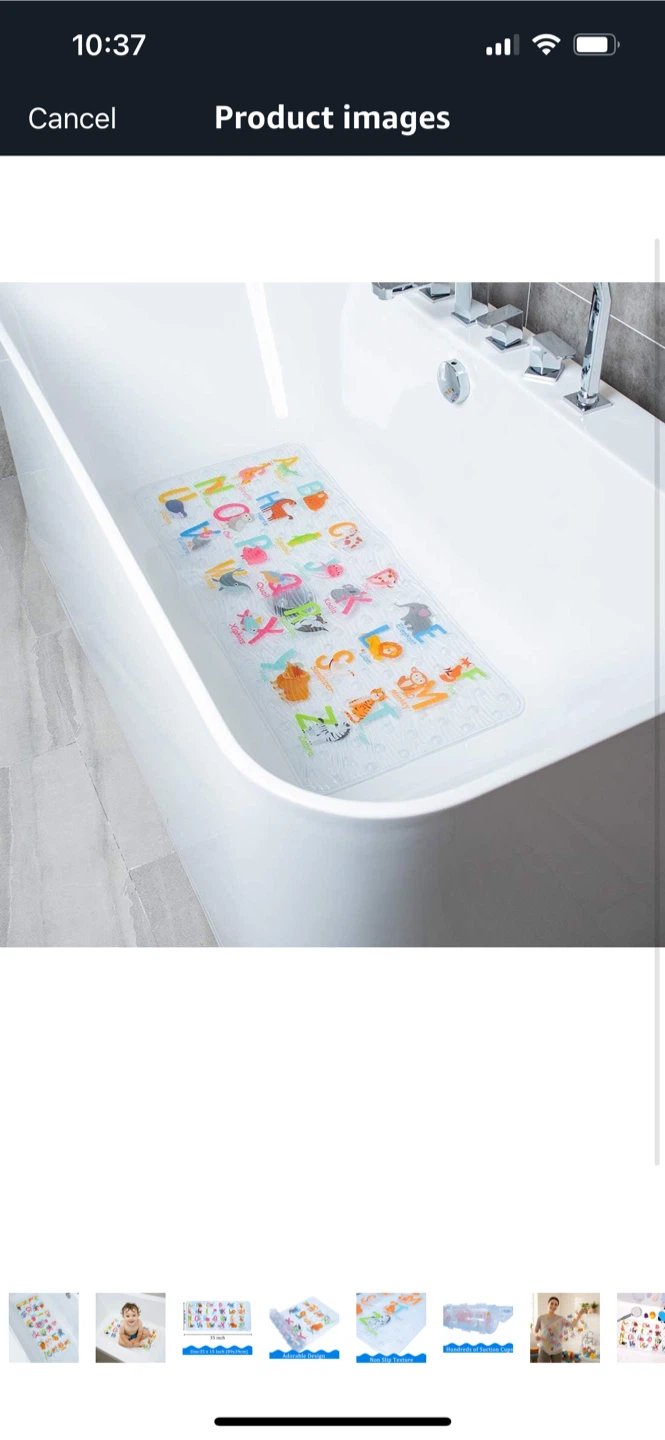 Alphabet Animal Bath Mat-NEW - photo 3