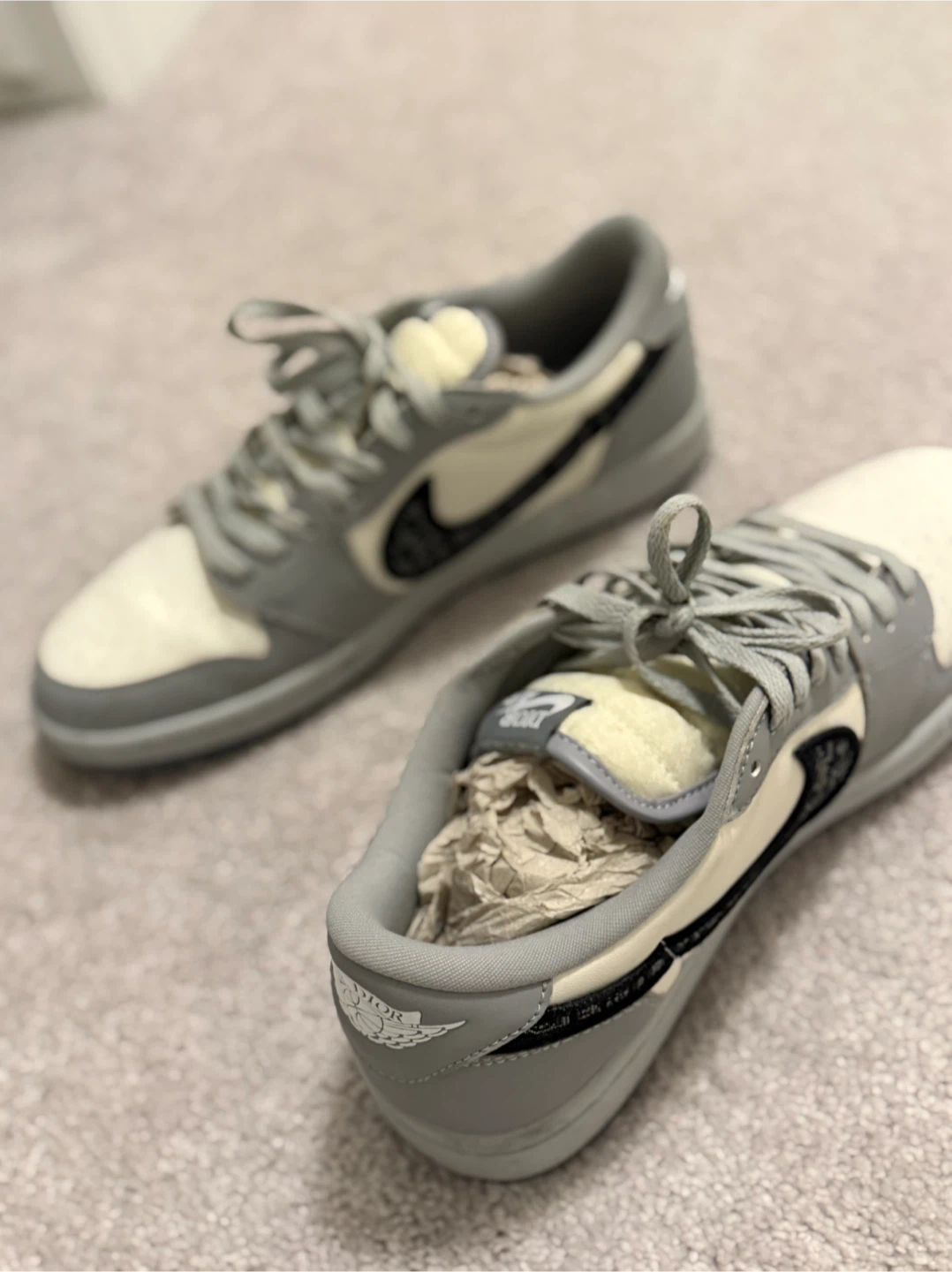 Nike Air Jordan 1 Dior Sneakers - photo 4