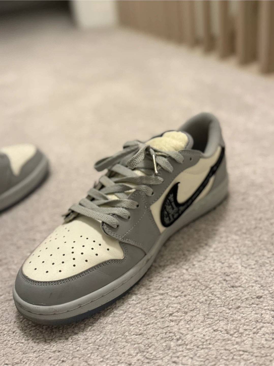 Nike Air Jordan 1 Dior Sneakers - photo 2