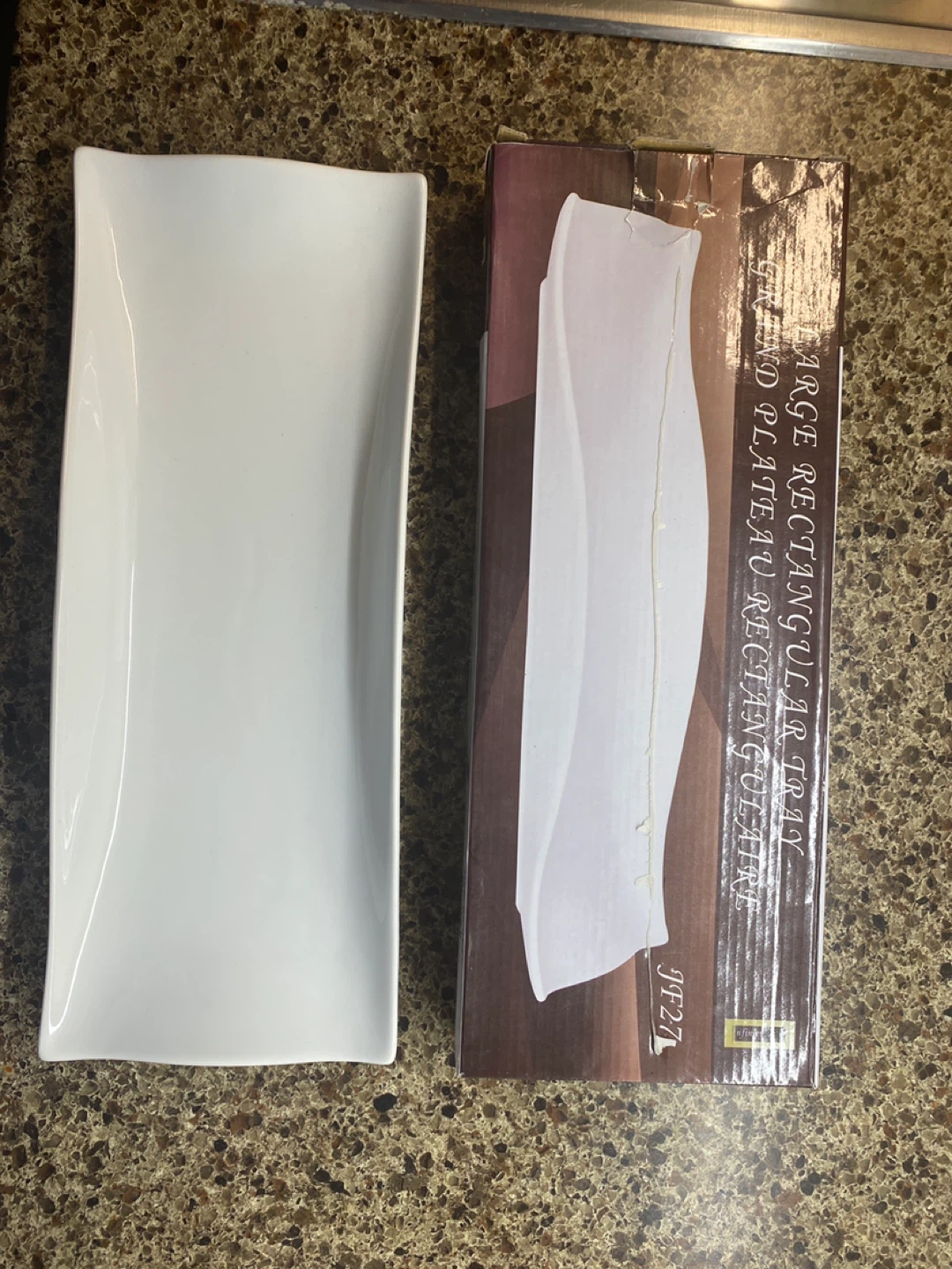 Large Rectangular Tray - JF27