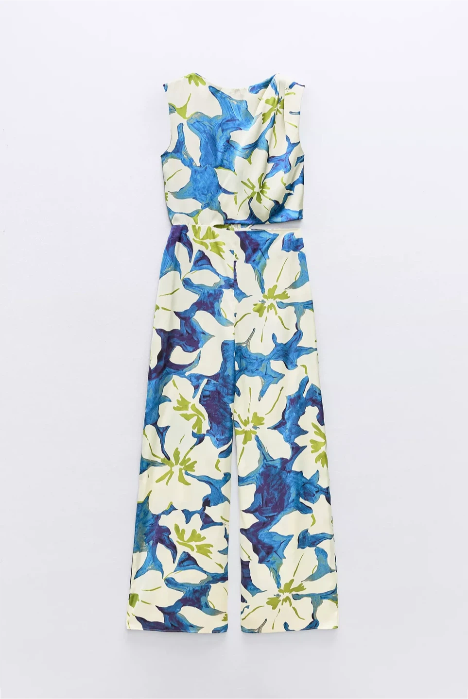 Zara Floral Print Jumpsuit- Size S