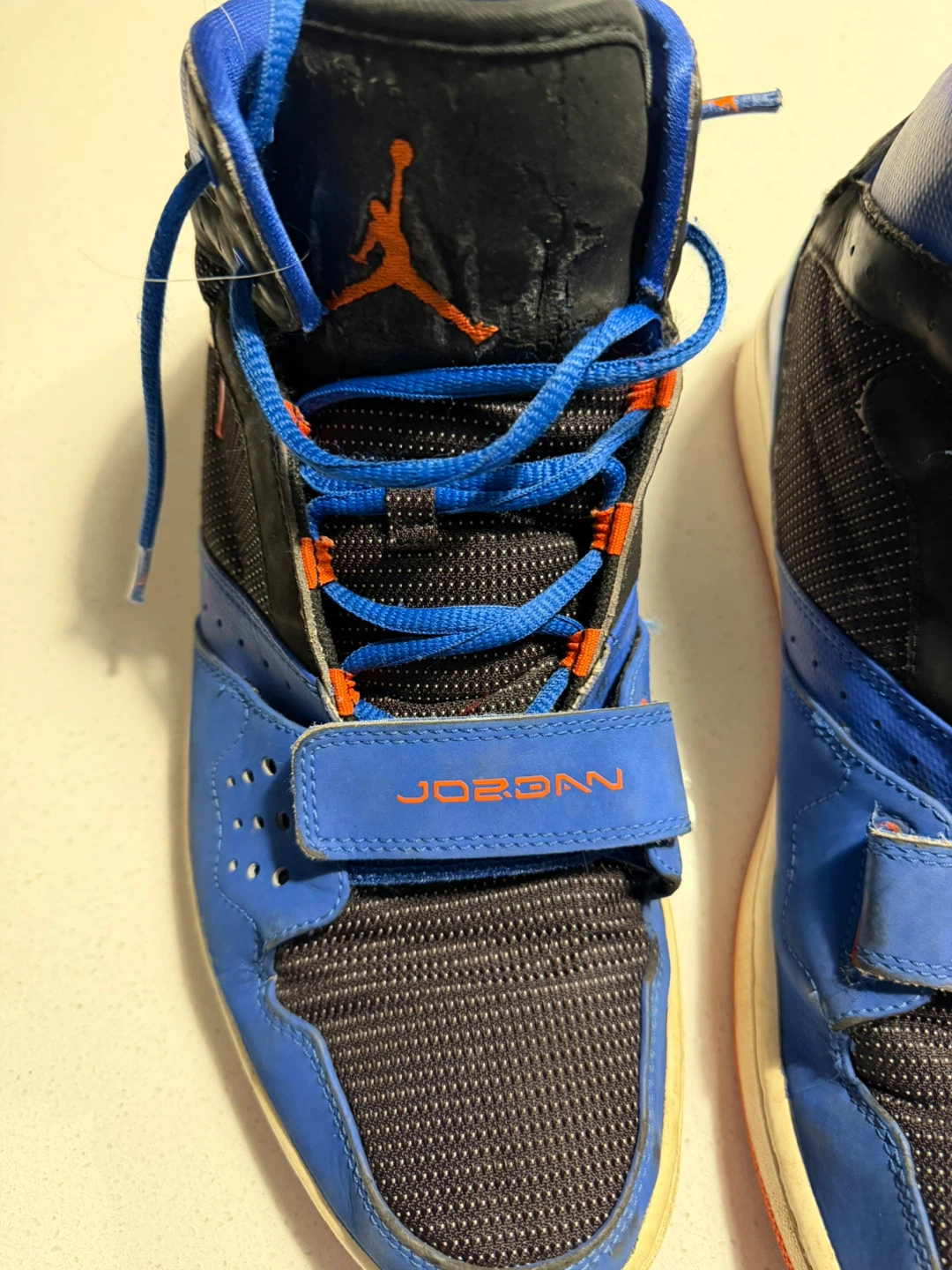 Nike Air Jordan 1 Flight Strap 'Knicks' sneakers - photo 2