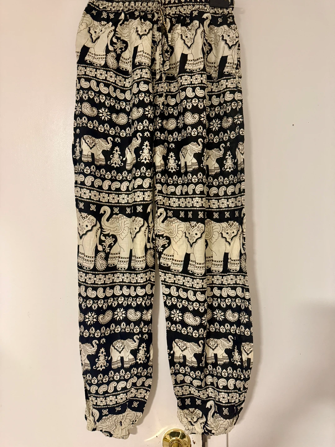 100% cotton Thai elephant printed summer pant - photo 2