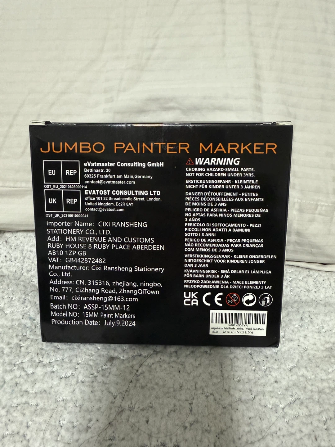 PNPEKT Jumbo Painter Marker Pens - 12 Colors - photo 2