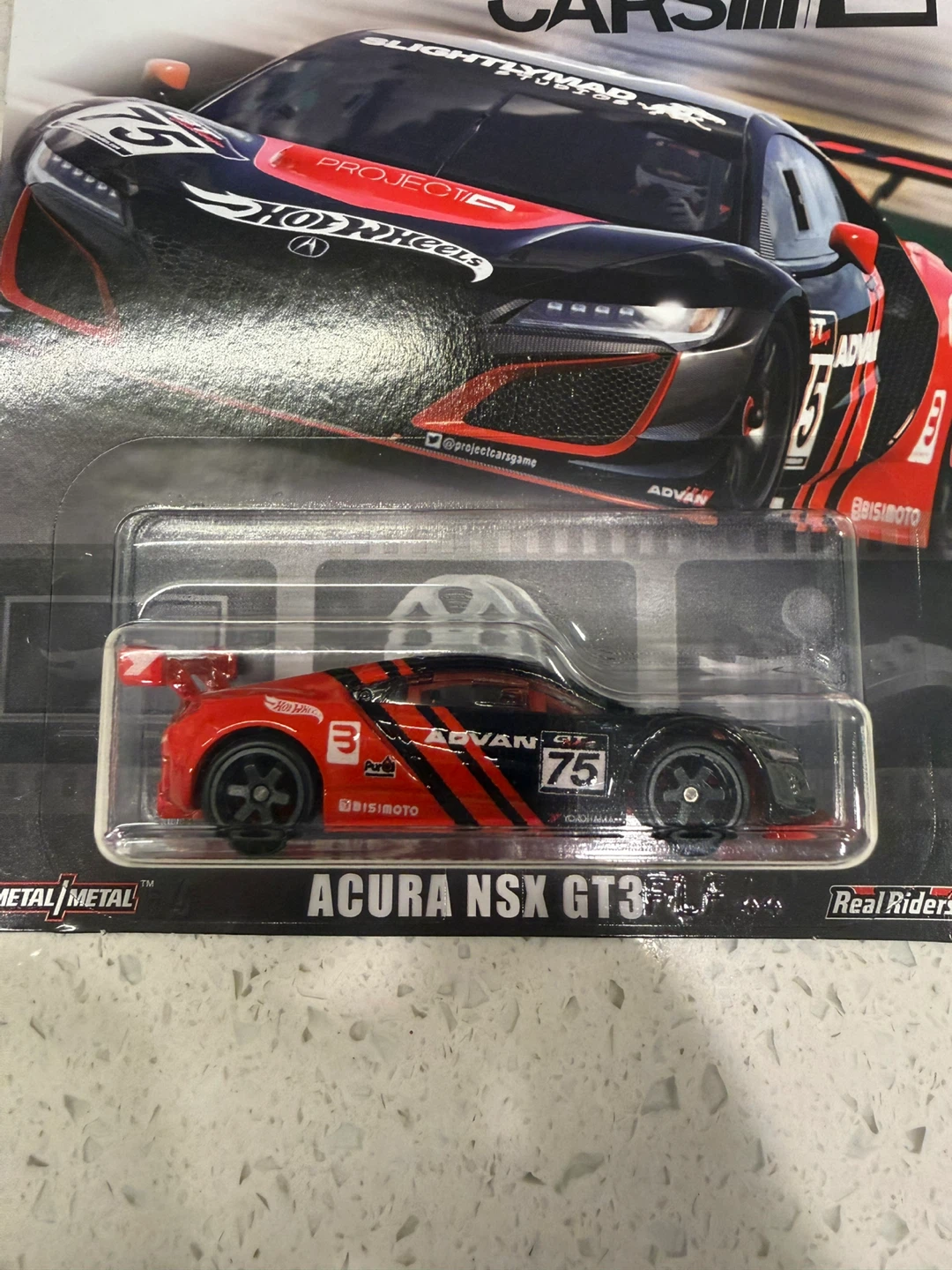 Hot Wheels Premium Project Cars 2 Acura NSX GT3