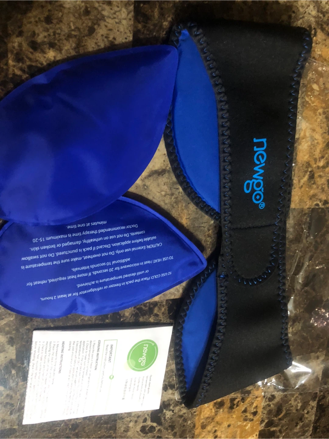Newgo Ice Face Wrap - Pain Relief - photo 3