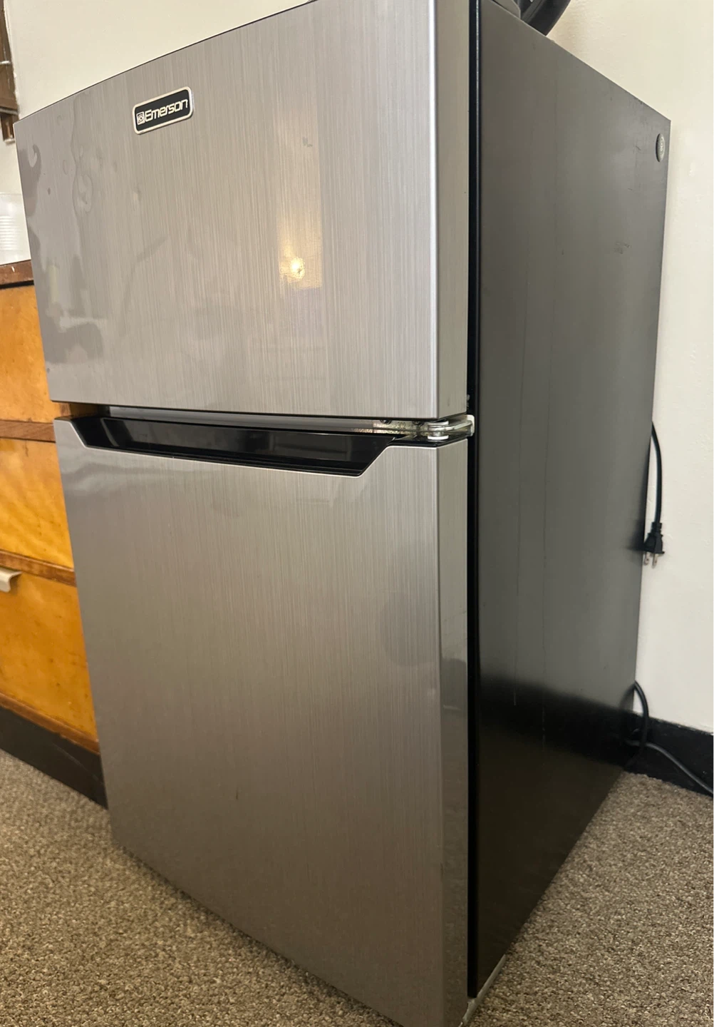 Emerson Mini Fridge - Silver - photo 2