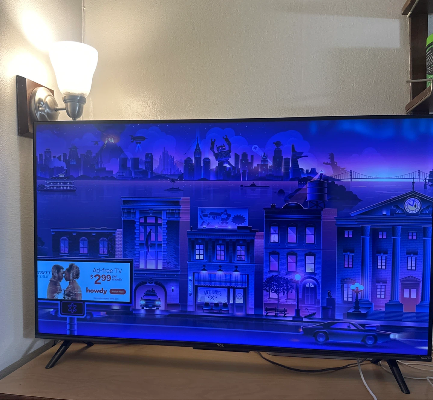TCL 43" Class S-Series 43S450R Roku TV