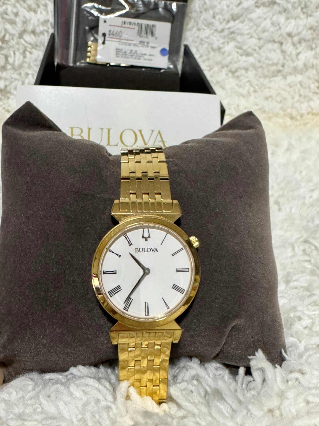 Bulova Gold-Tone Stainless Steel Watch - photo 2