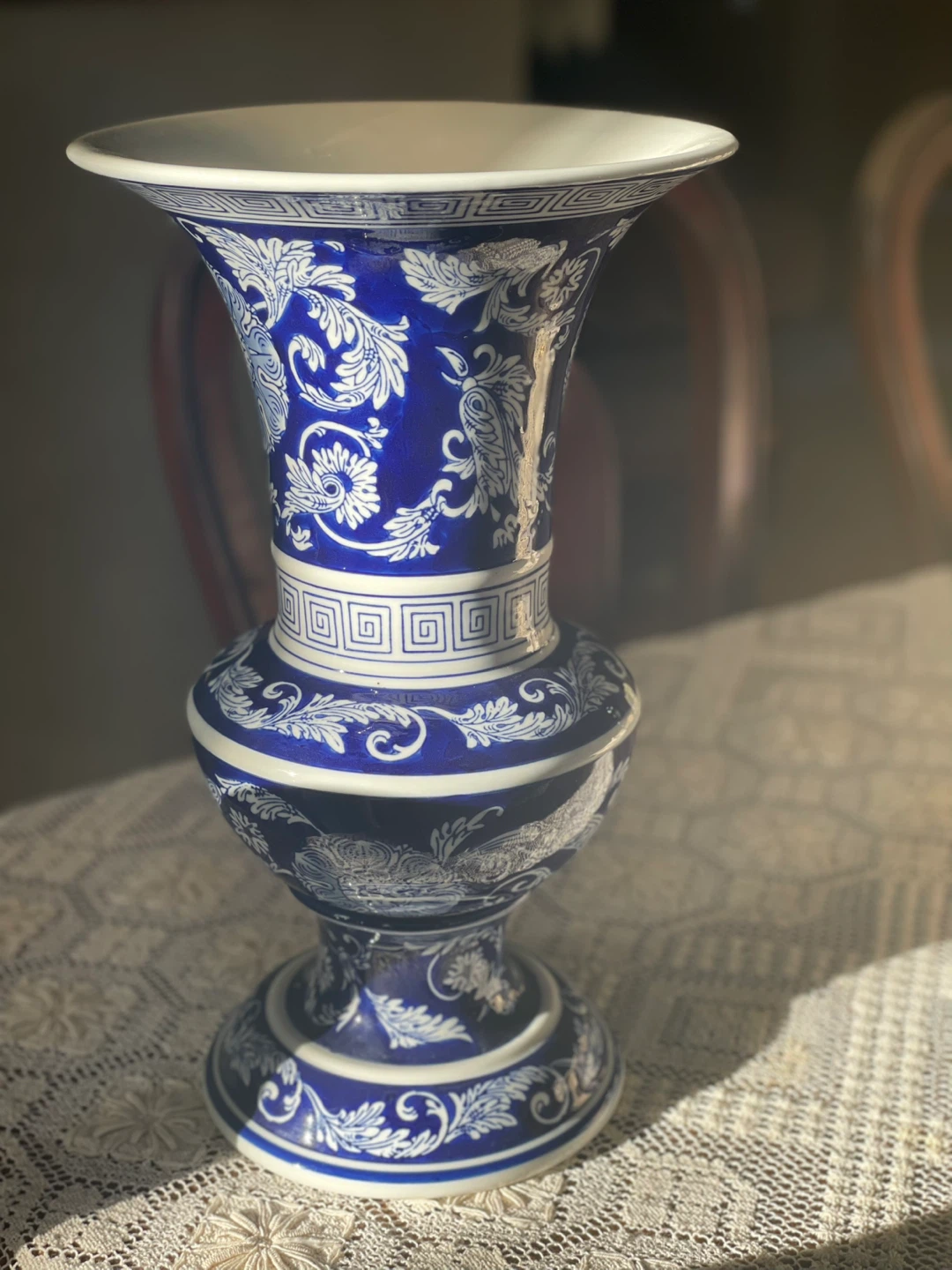 Blue & White porcelain Vase - photo 2