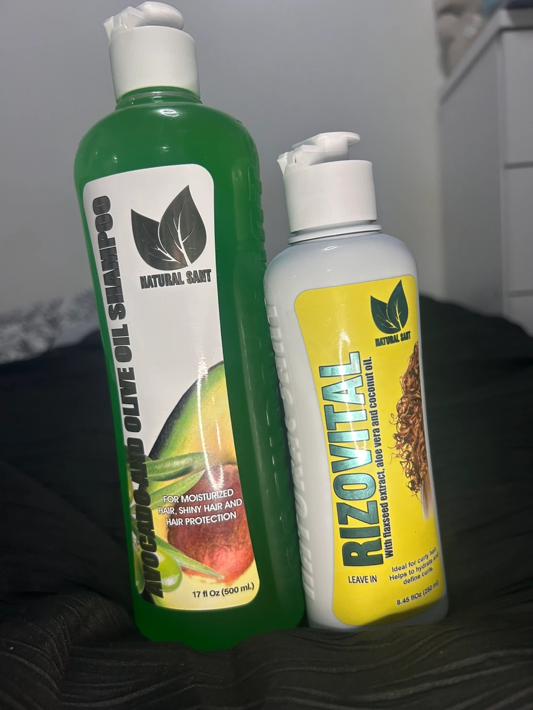 Natural Sant Avocado & Olive Oil Shampoo Set