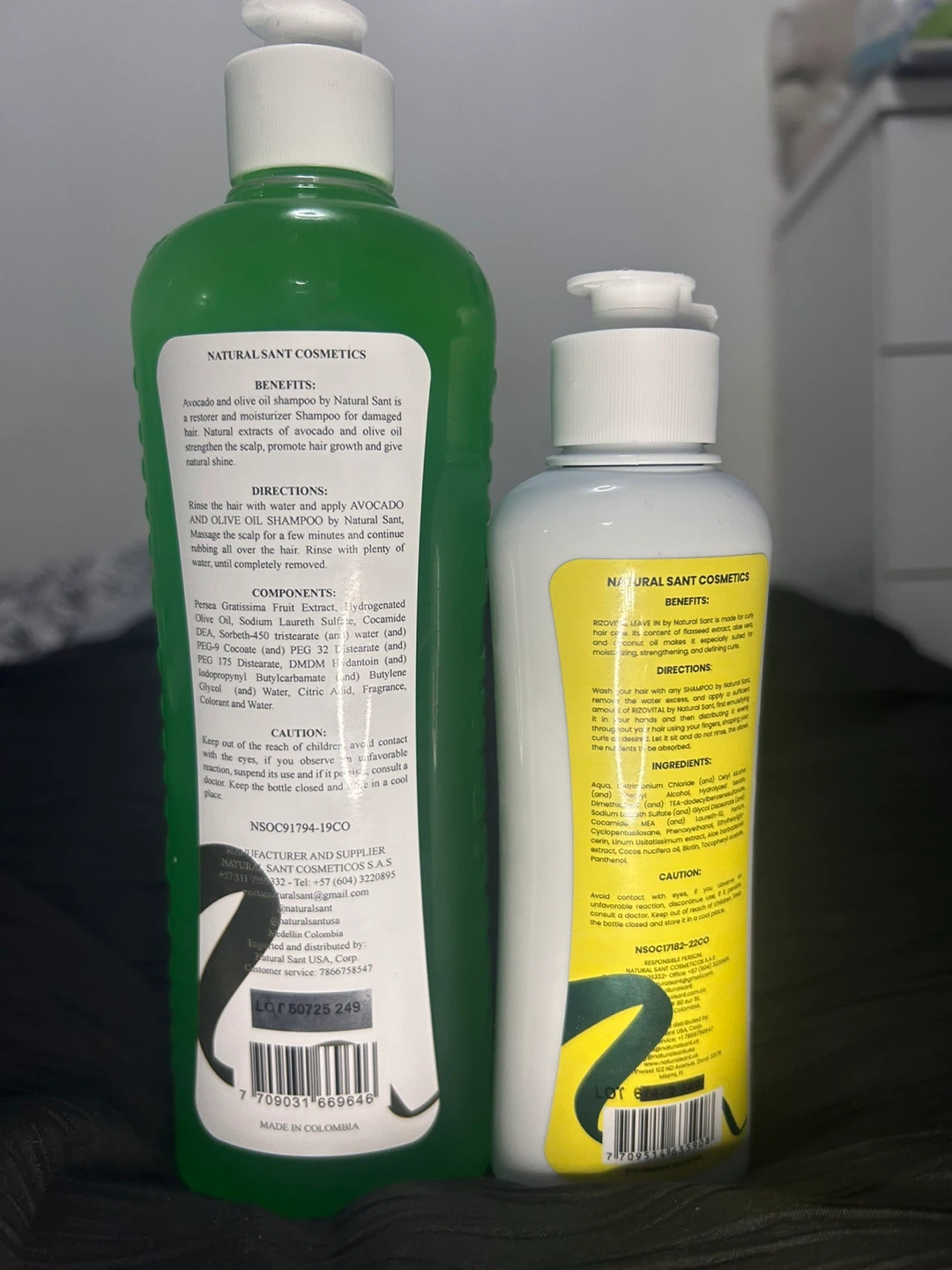 Natural Sant Avocado & Olive Oil Shampoo Set - photo 2