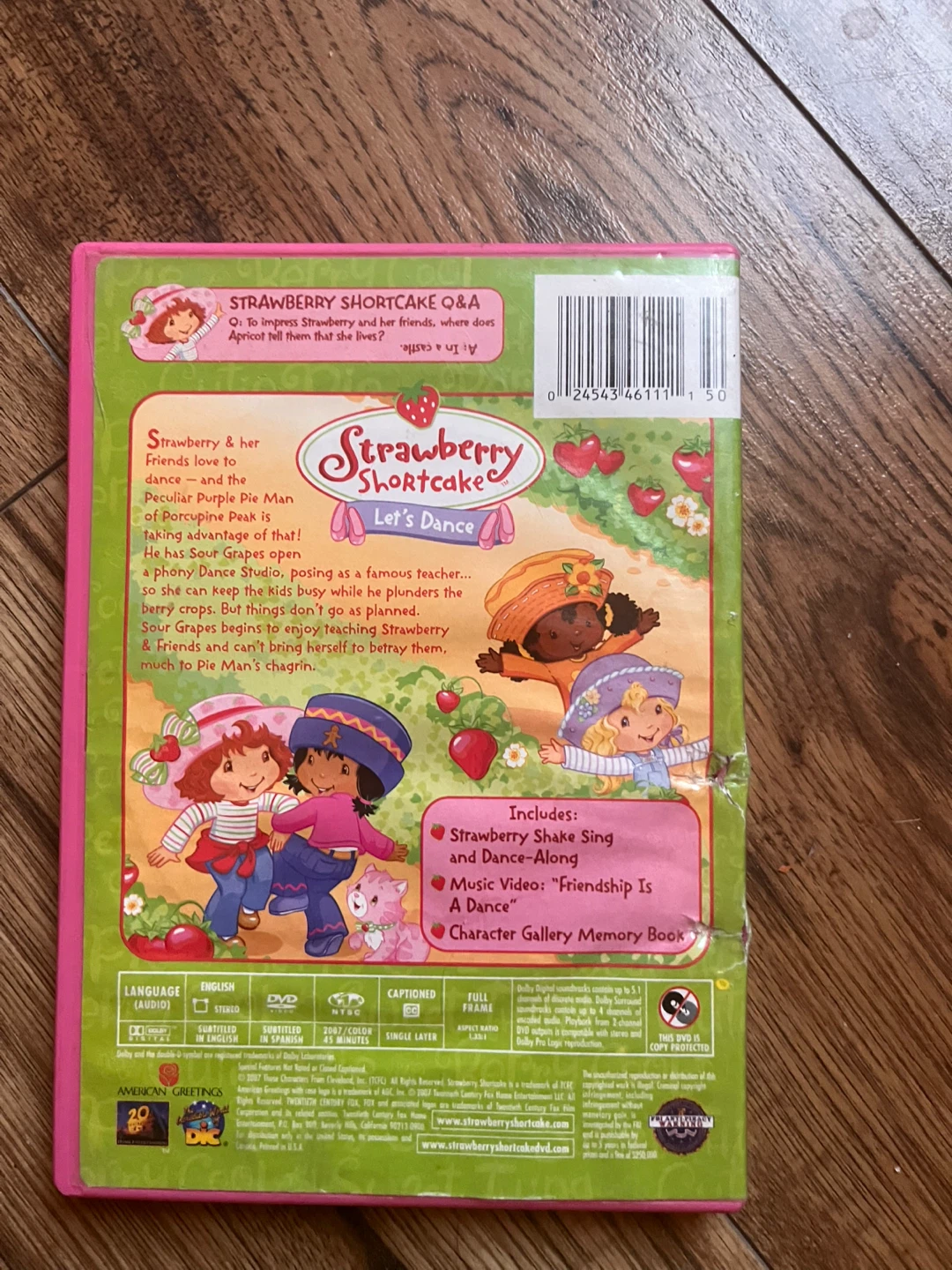 x2 Strawberry Shortcake  DVD s - photo 2