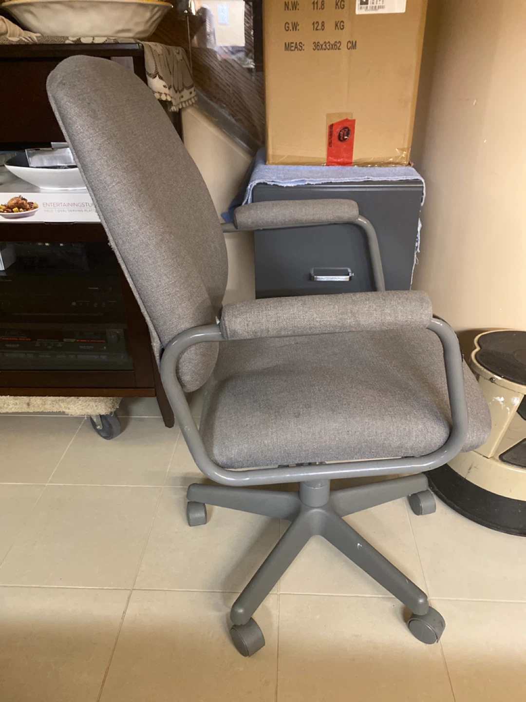 Grey Office Chair - photo 2