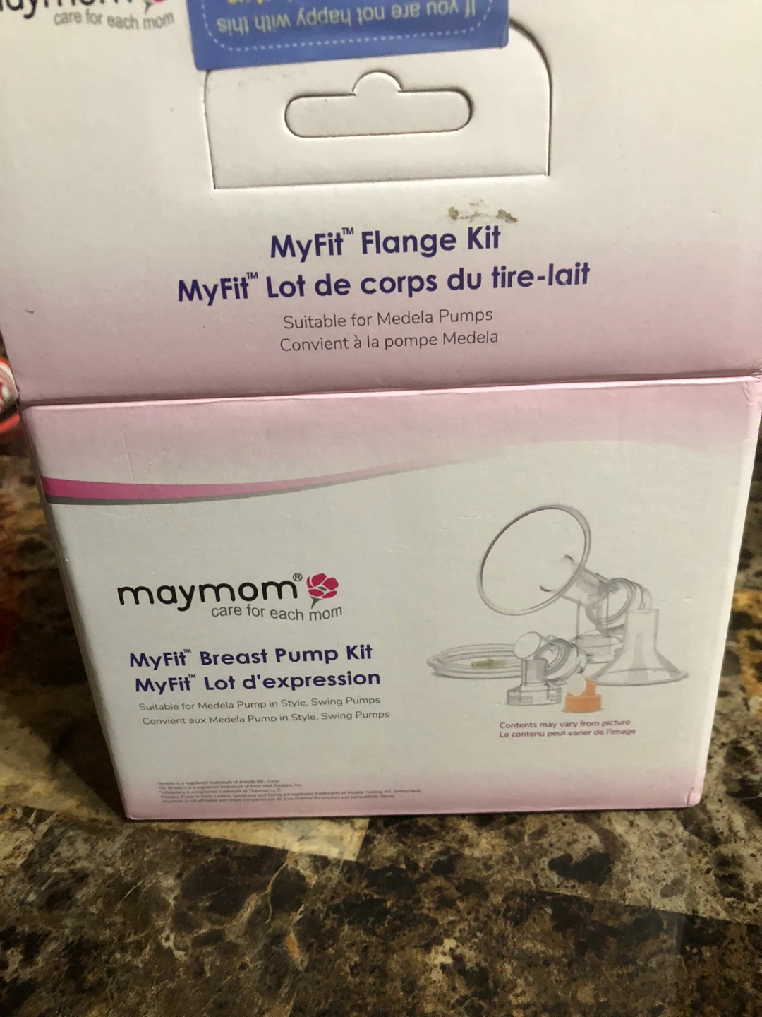 New-Maymom MyFit Flange Kit - Medela Compatible
