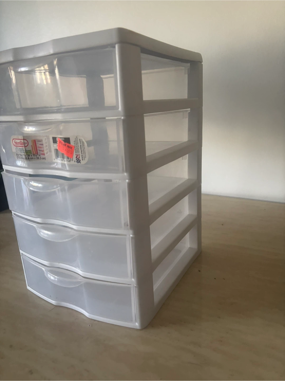 Sterilite 4-Drawer Mini Storage Unit - photo 2