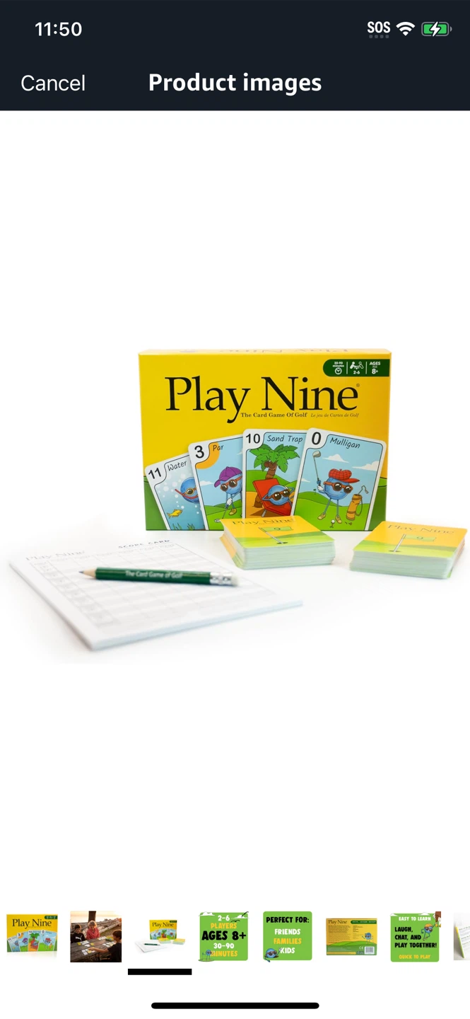 NEW-Play Nine Card Game - Ages 8+ - photo 3