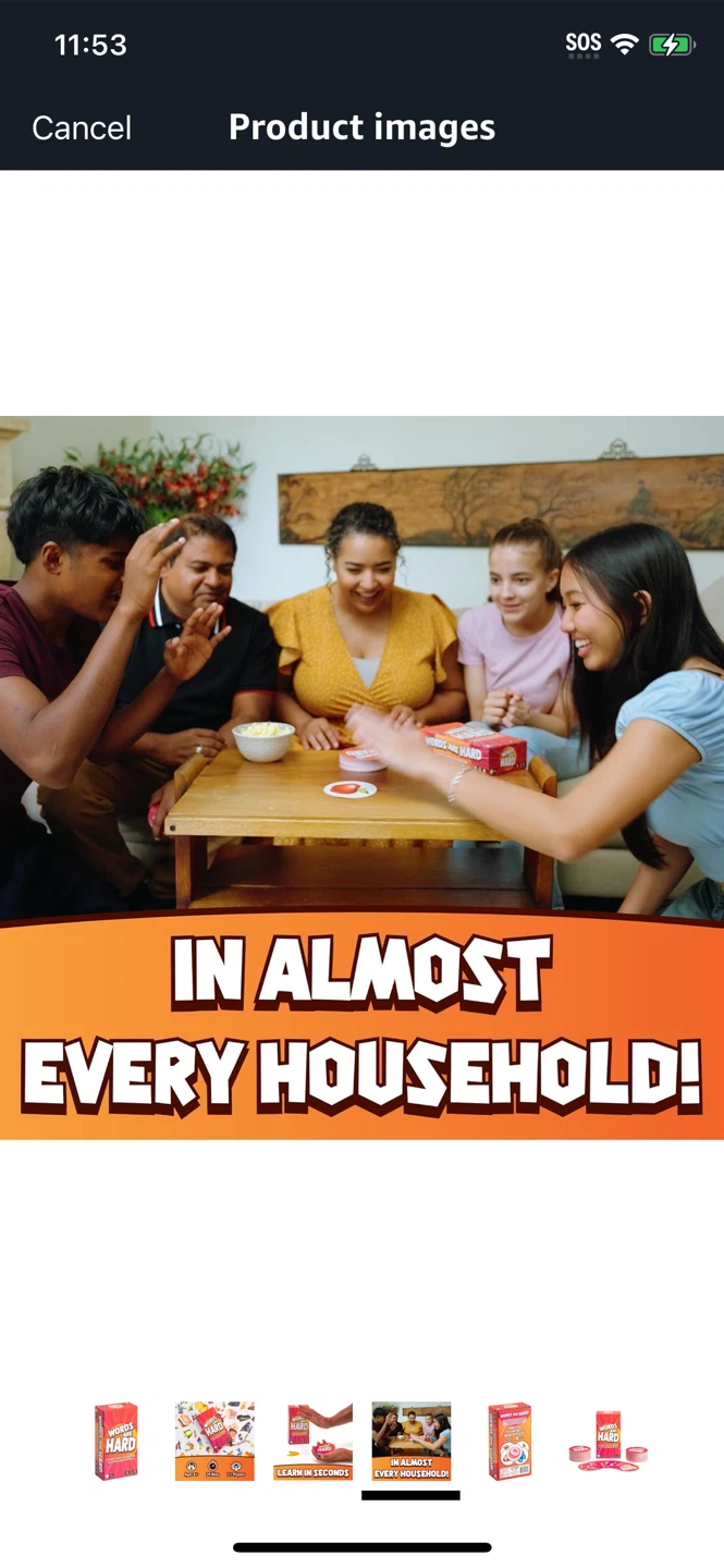 NEW-Words Are Hard Family Party Game - photo 5