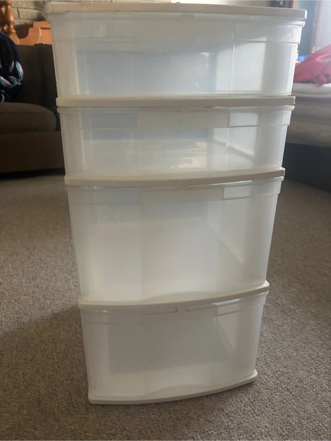 4-Drawer Plastic Storage Tower - photo 2
