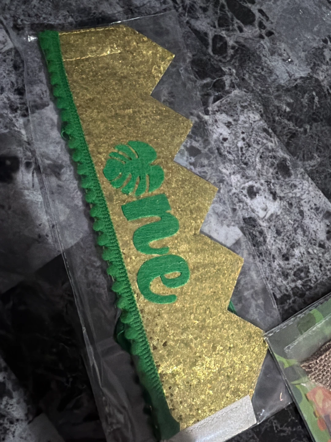 New Baby Photo Banner, Crown, Burlap Banner 🥕 - photo 5