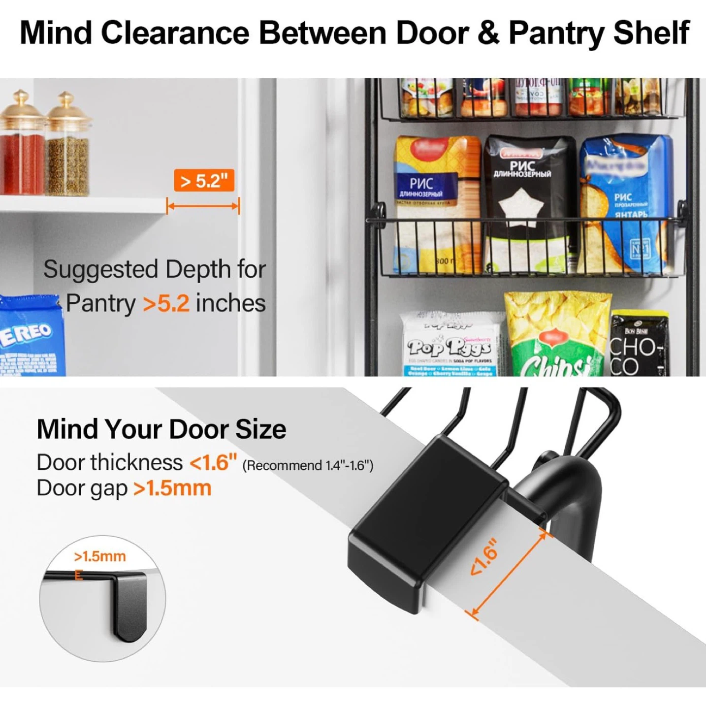 Over The Door Pantry Organizer 🥕 - photo 5