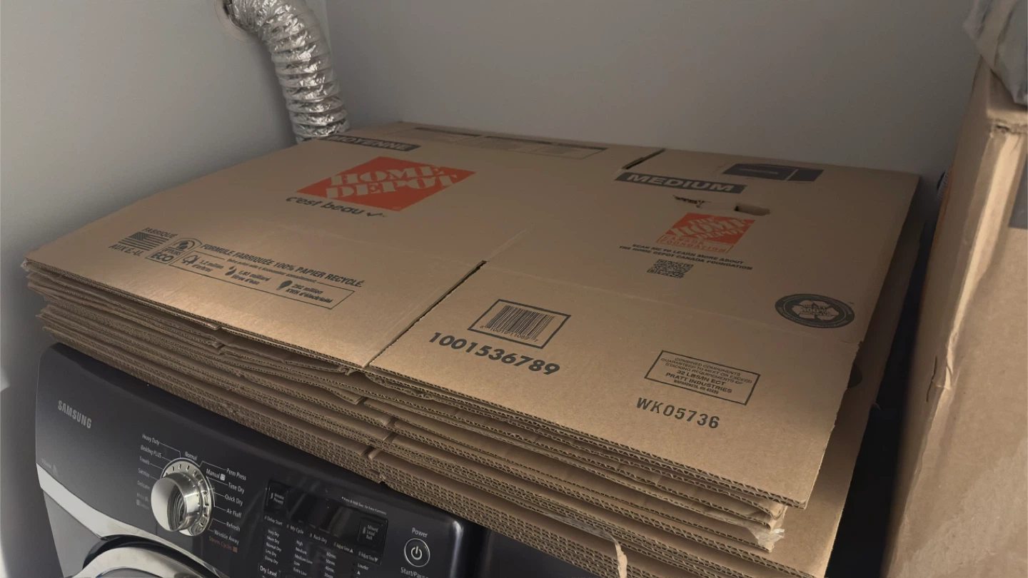 Home Depot Moving Boxes